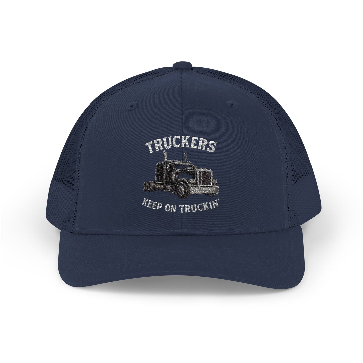 Truck Driver Snapback Cap, Mesh Trucker Hat, Cool Casual Hat, Perfect Gift for Drivers, Trucking Enthusiasts, Outdoor Style - TRV