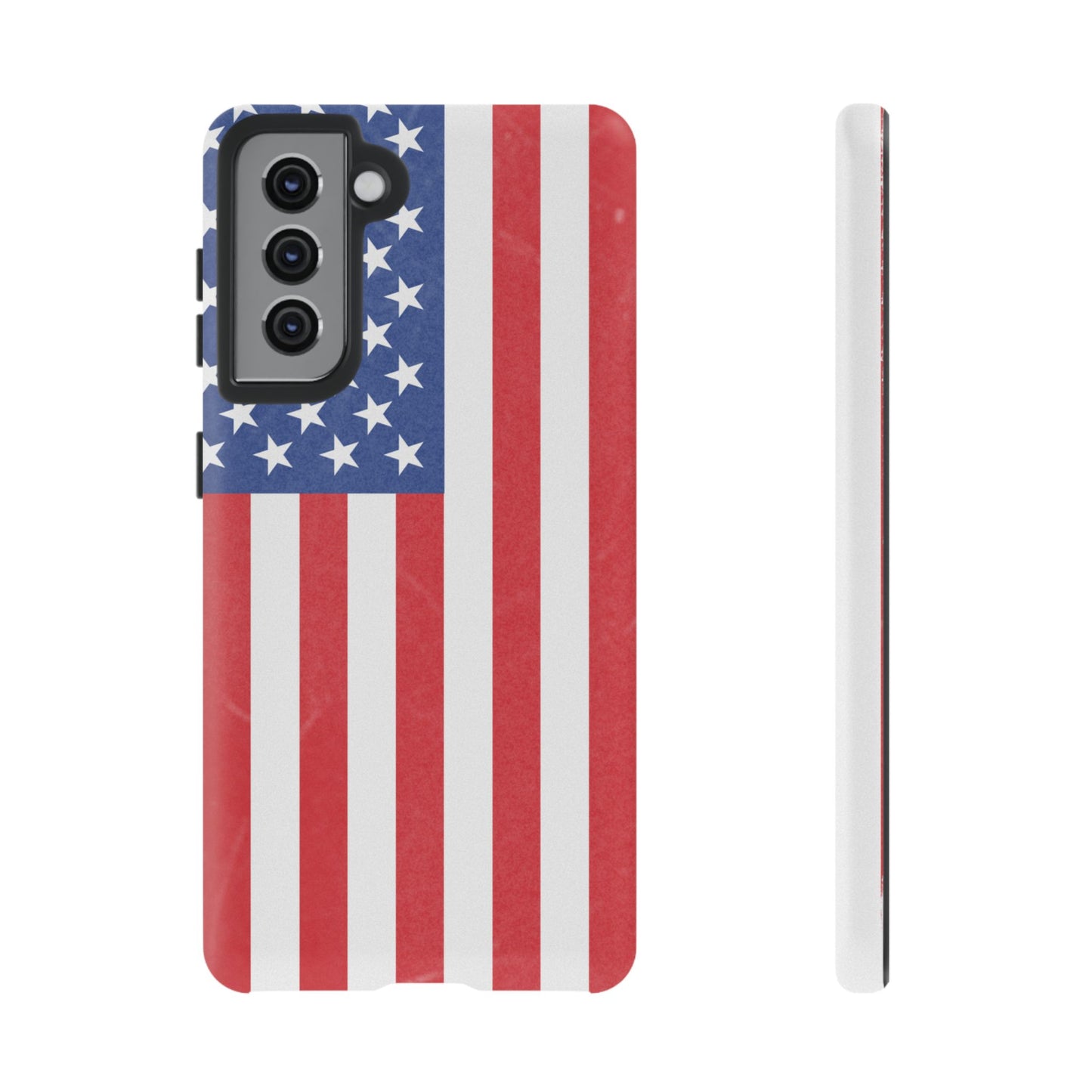 American Flag Phone Case - Patriotic Cell Cover, Tough Cases, USA Pride, Independence Day Gift, Veteran's Day, Phone Protection - TRV