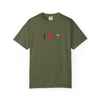 I Love Baseball  Unisex Tee, Gift for Couples, Cute Matching T-Shirts, Casual Everyday Wear, Anniversary Present, Love Shirt - TRV