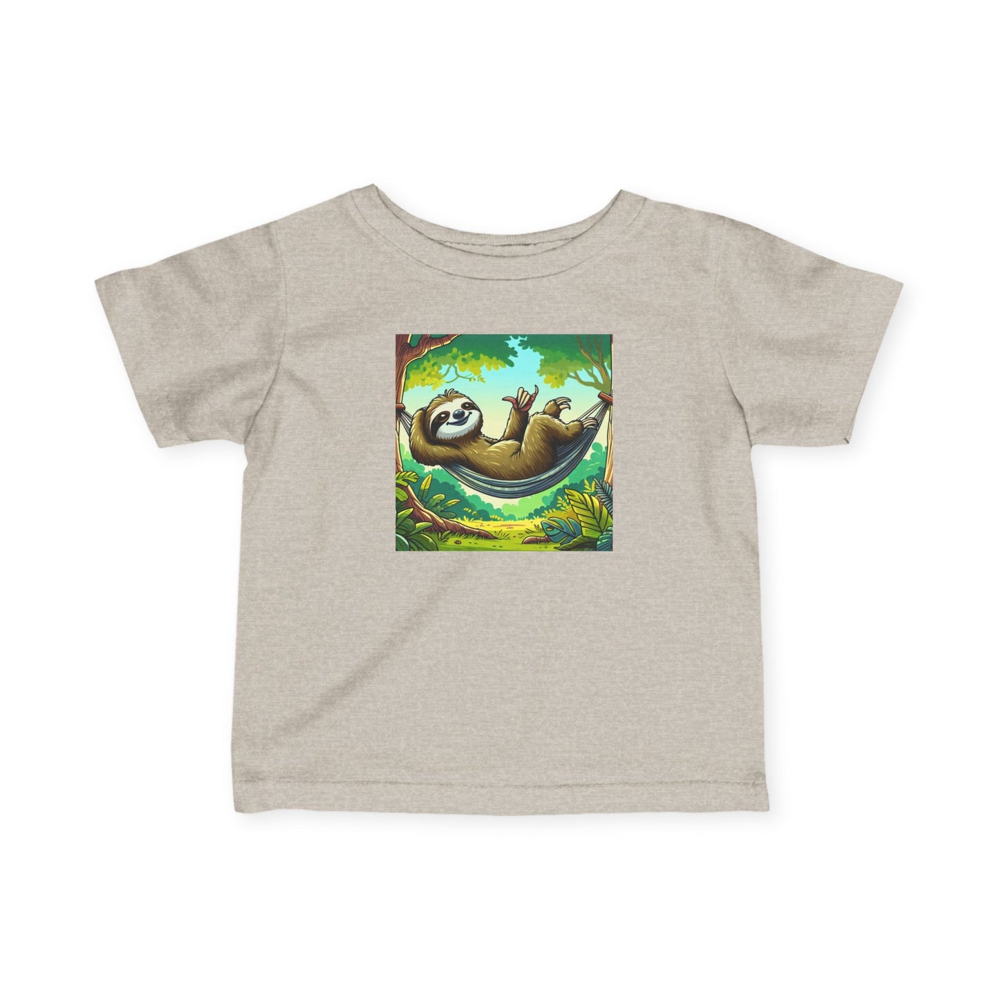 Sloth Relaxation Infant Tee, Baby T-Shirt, Cute Baby Clothes, Toddler Gift, Fun Nursery Wear, Animal Lover Gift