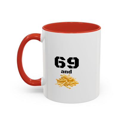 Funny Accent Coffee Mug for Food Lovers, Novelty Gift for Birthdays, Home Office Decor, Drinking Humor, Fun Kitchenware