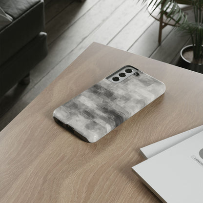 Stylish Phone Case for Tough Protection, Marble Grey Design, Customizable Gift for Her, Unisex Mobile Accessory, Birthday Present, [...] - TRV