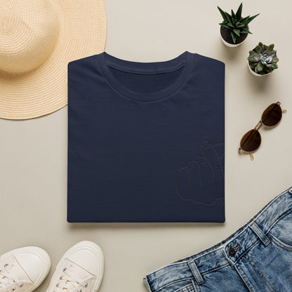 Trendy Unisex Softstyle T-Shirt with Love Hand Gesture Design