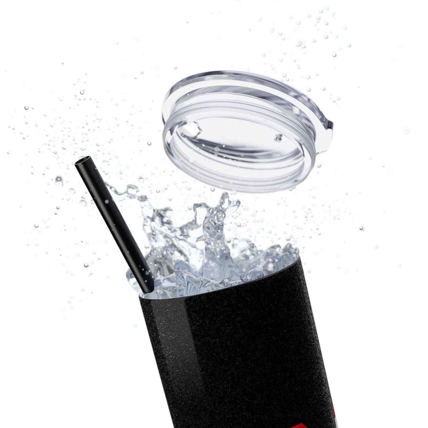 Skinny Tumbler — USA Flag 20oz Straw Tumbler (Patriotic Travel Cup)