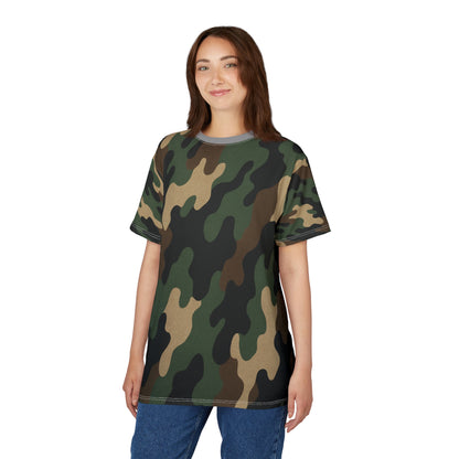 Camo Unisex Tee - Comfortable All-Occasion Apparel | Casual Everyday Wear, Outdoor Adventure Shirt, Gift for Him, Her, and Teens - TRV