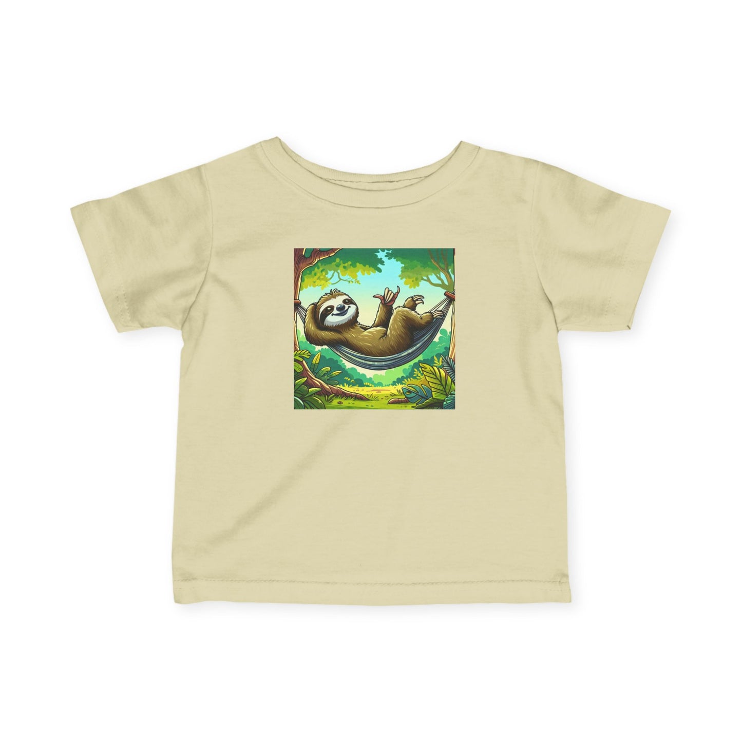 Sloth Relaxation Infant Tee, Baby T-Shirt, Cute Baby Clothes, Toddler Gift, Fun Nursery Wear, Animal Lover Gift