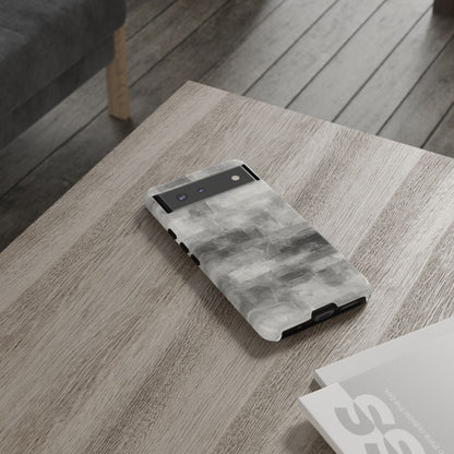 Stylish Phone Case for Tough Protection, Marble Grey Design, Customizable Gift for Her, Unisex Mobile Accessory, Birthday Present, [...] - TRV