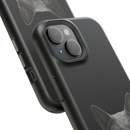 Russian Blue Cat Phone Case — Magnetic Impact-Resistant iPhone Cover