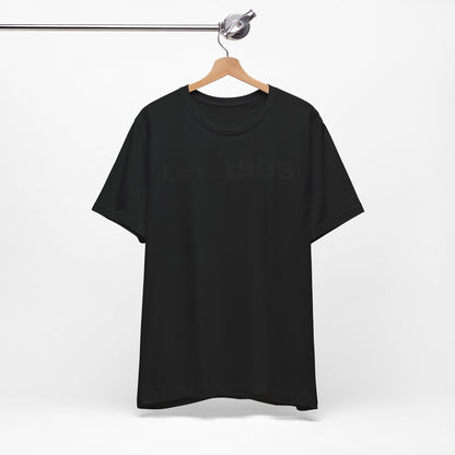 Est. 1985 Vintage Unisex Tee, Retro Birthday T-Shirt, Perfect Gift for 1980s Lovers, Casual Apparel, Timeless Style