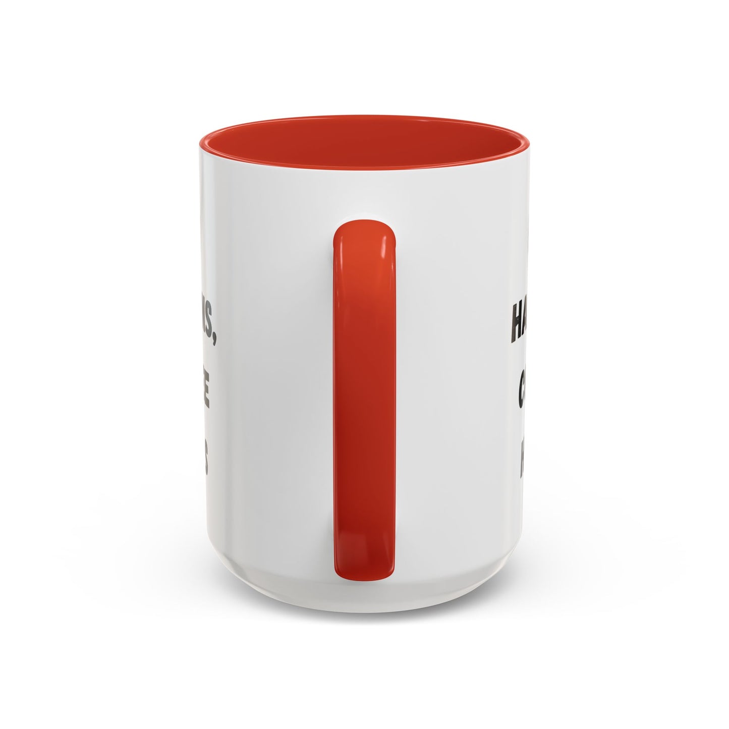 Life Happens Coffee Mug - Inspirational Coffee Cup, Gift for Coffee Lovers, Motivational Mug, Black Accent Mug, Coffee Humor