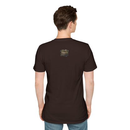 Nature-Inspired Unisex Softstyle T-Shirt, Eco-Friendly Fashion, Outdoor Lover Tee, Gift for Nature Enthusiasts, Casual Everyday Wear