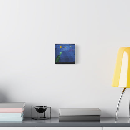 Starry Night Vortex Matte Canvas Stretched 1.25" | Impasto Brushstroke Reproduction
