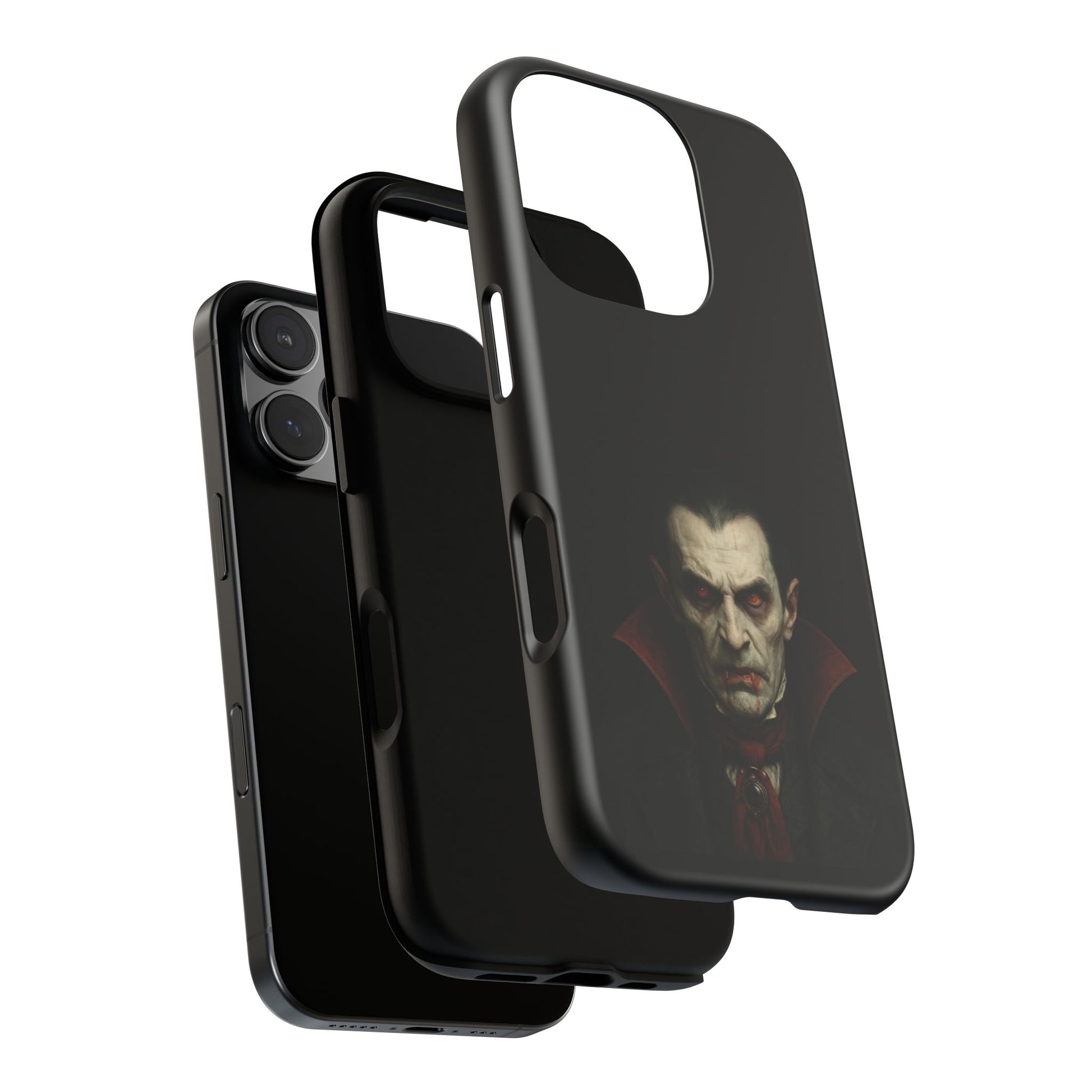 Vampire Phone Case - Tough Cases for Halloween, Gothic Decor, Gifts for Horror Fans, Spooky Accessories, Unique Cellphone Cover - TRV