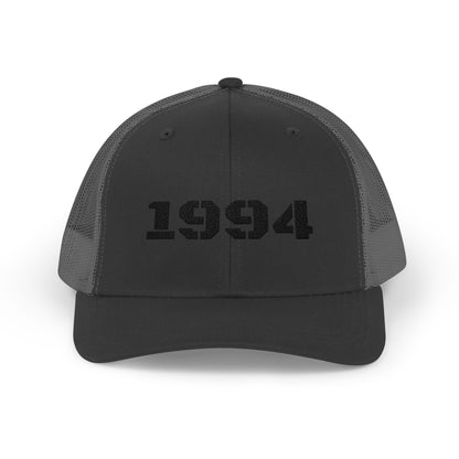Vintage 1994 Snapback Trucker Cap, Retro Hat, Streetwear Accessory, Gift for Dad/Birthday/Graduation, Casual Outfit - TRV
