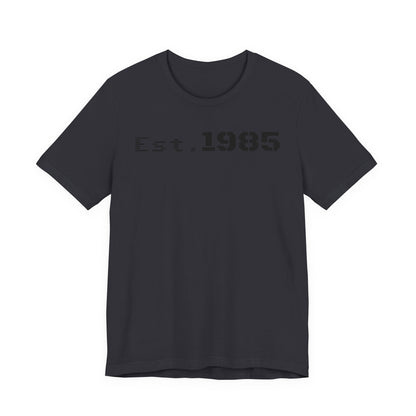 Est. 1985 Vintage Unisex Tee, Retro Birthday T-Shirt, Perfect Gift for 1980s Lovers, Casual Apparel, Timeless Style