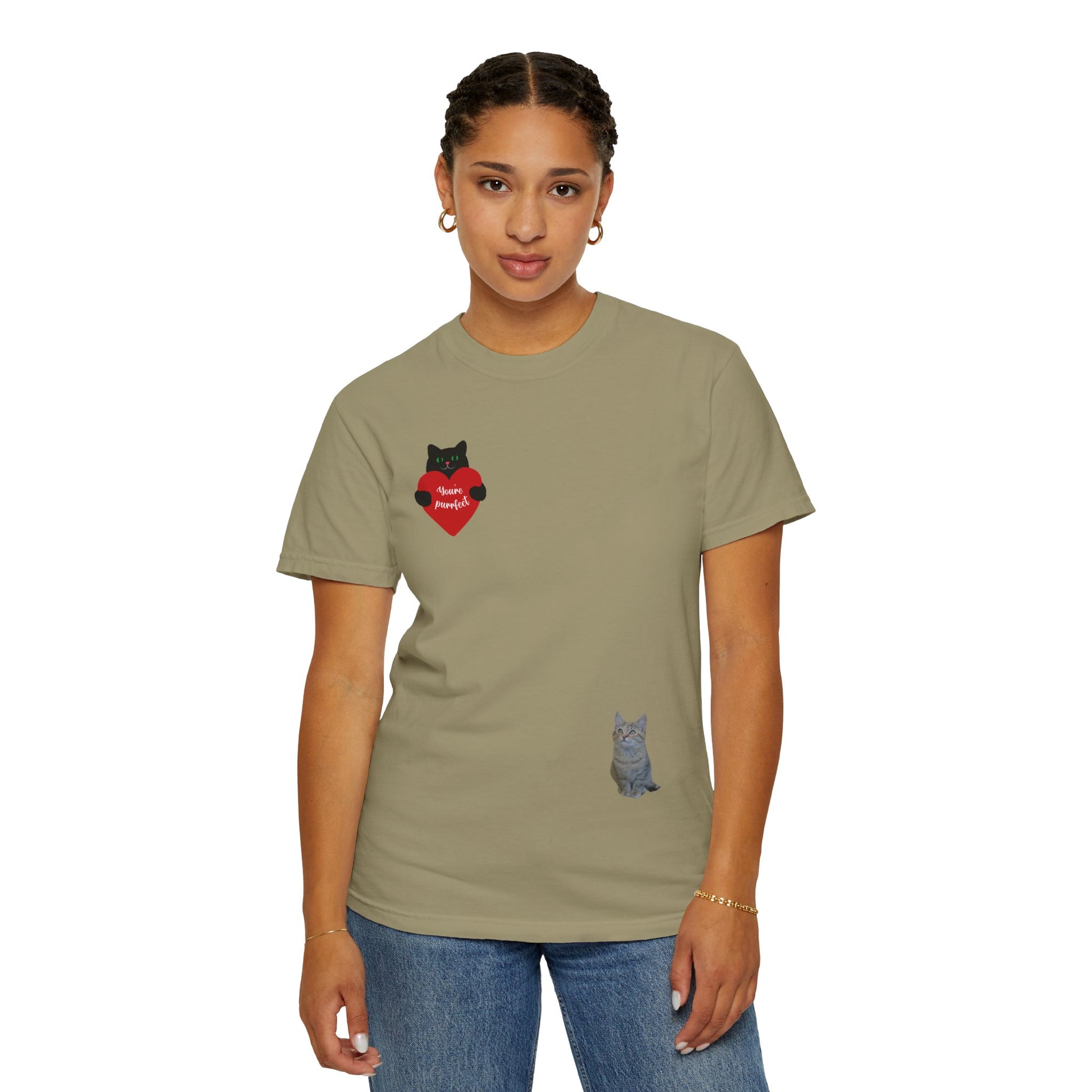 Cat Lover Unisex T-Shirt, Cute Cat Tee, Gift for Cat Owners, Animal Lover Shirt, Birthday Gift, Casual Comfort Tee, Pet Theme - TRV