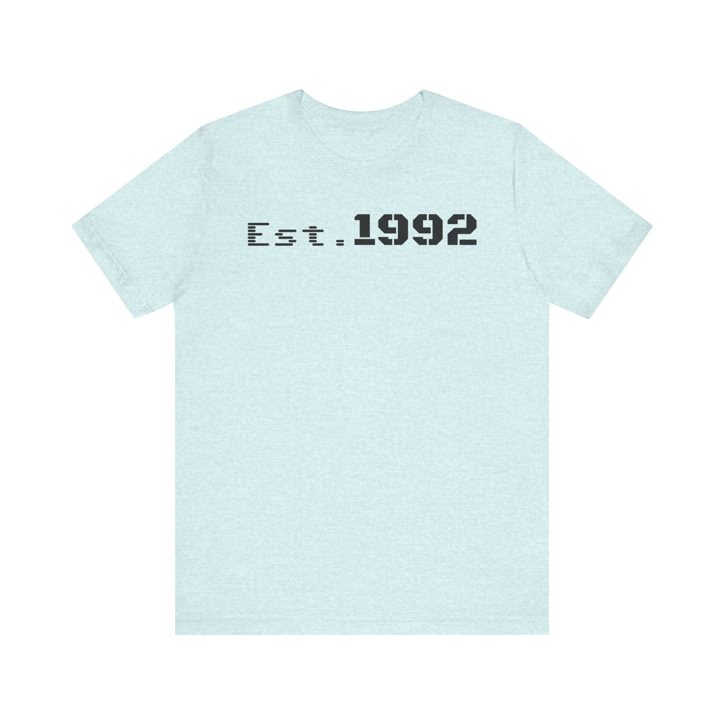 Est. 1992 Unisex Jersey Tee - Retro Birthday Gift, Casual Wear, Cool Vintage T-Shirt, Gift for Him, Gift for Her - TRV