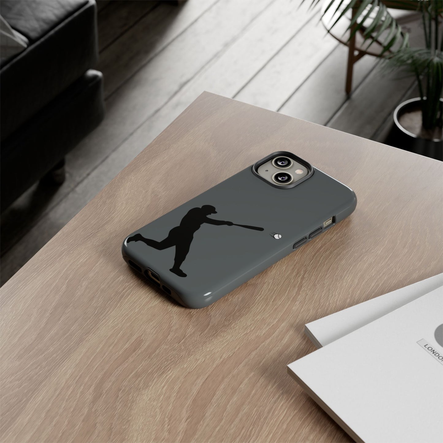 Baseball Phone Case, Tough Cases for Sports Lovers, Gift for Athletes, Durable iPhone Cover, Unique Sporty Accessory - TRV