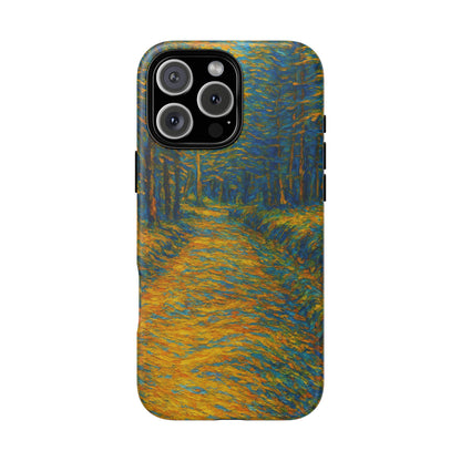 Artistic Phone Case for Nature Lovers, Tough Cases, Vibrant Design, Gift for Friends, Phone Accessories, Unique Artwork - TRV