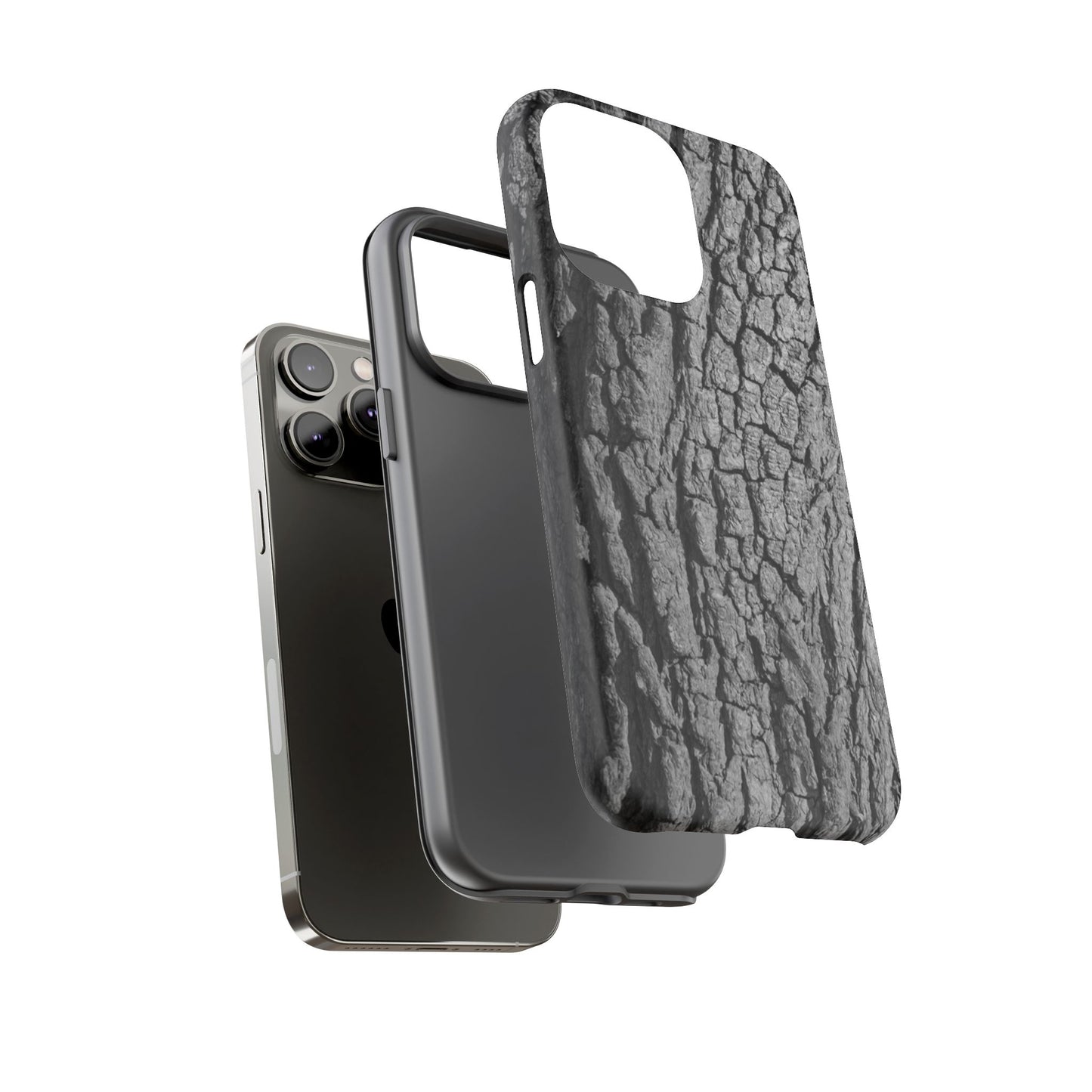 Rustic Bark Phone Case - Tough and Durable Protection - TRV