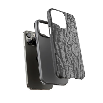 Rustic Bark Phone Case - Tough and Durable Protection - TRV