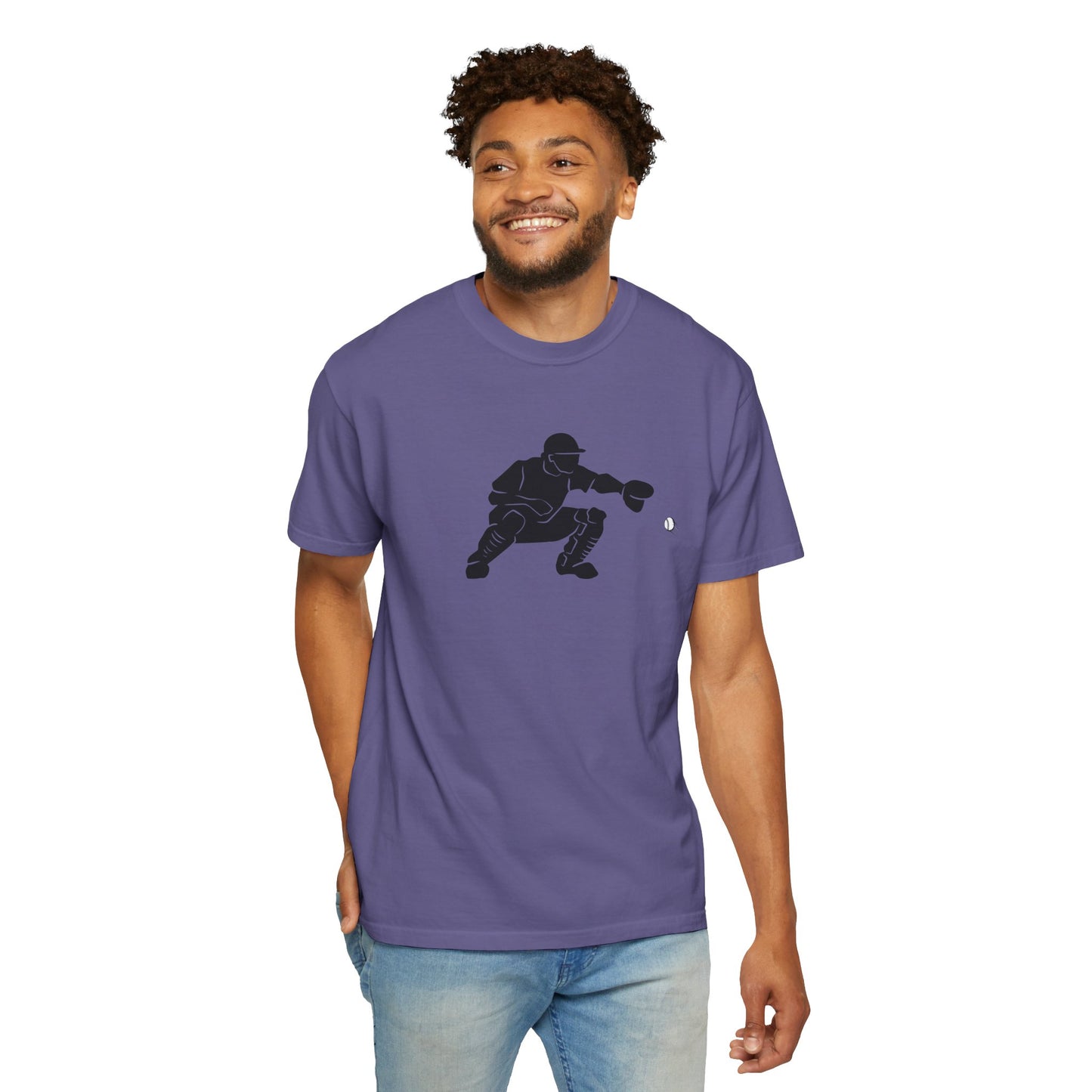 Stylish Unisex Baseball Catcher T-Shirt with Catcher Design, Sports Tee, Baseball Fan Gift, Athletic Apparel, Gift for Him/Her - TRV