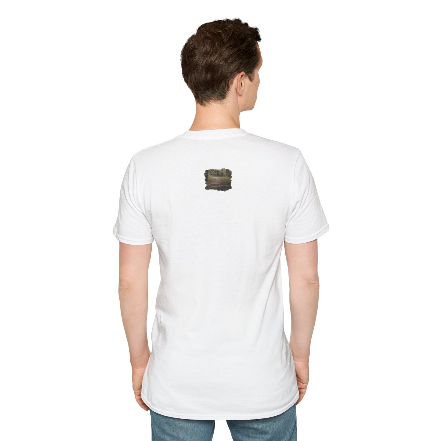 Nature-Inspired Unisex Softstyle T-Shirt, Eco-Friendly Fashion, Outdoor Lover Tee, Gift for Nature Enthusiasts, Casual Everyday Wear