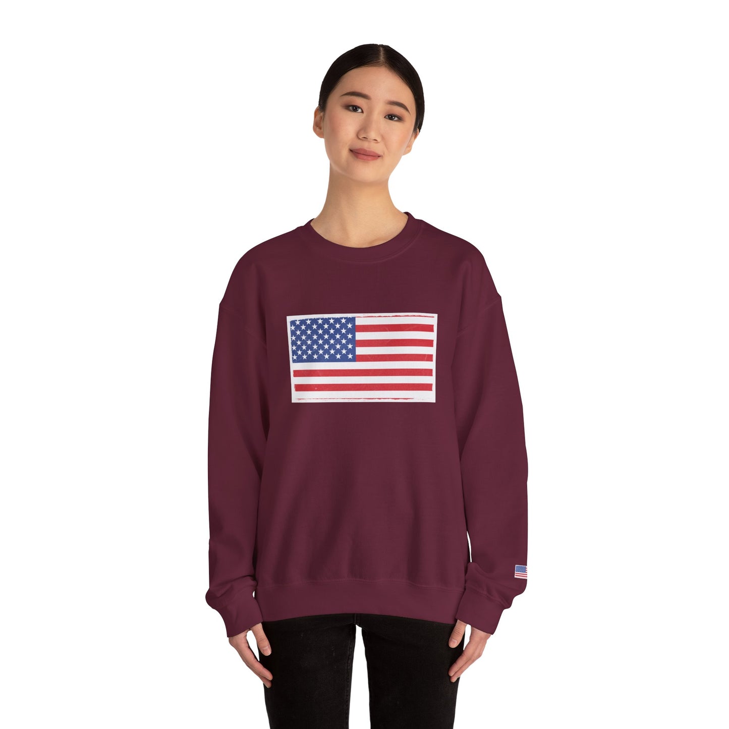 American Flag Unisex Crewneck Sweatshirt | Cozy Patriotic Sweater | Perfect for Independence Day, Casual Wear, Gifts for Him/Her, [...]