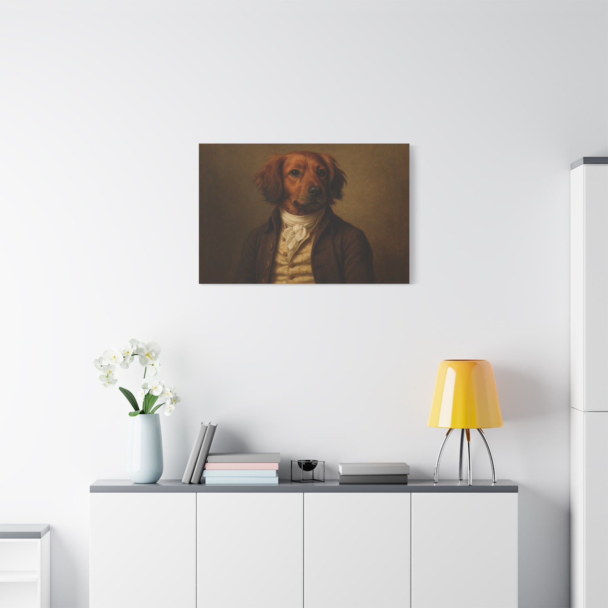 Regal Dog Portrait Matte Canvas - TRV