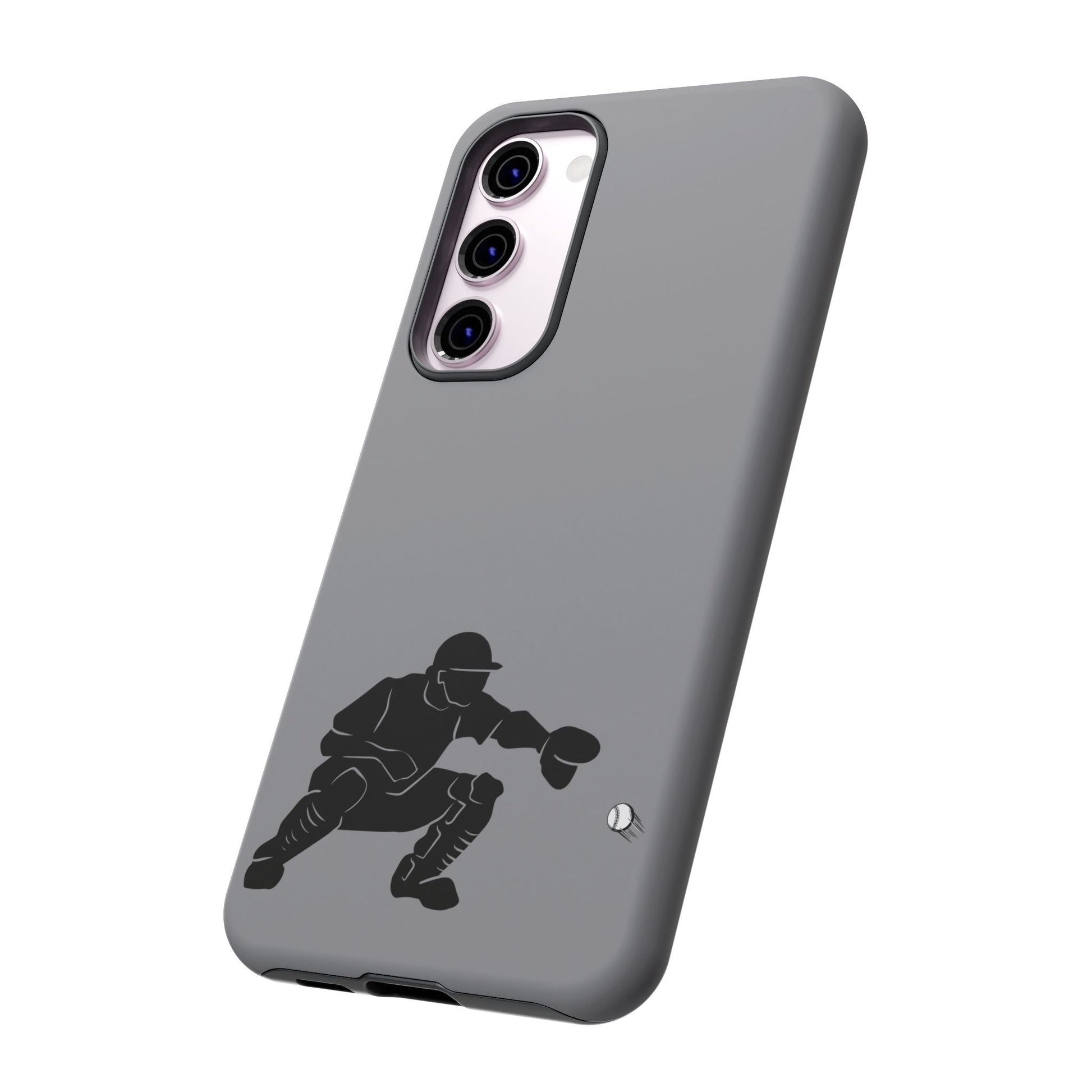 Baseball Catcher Phone Case - Tough Cases, Sports Phone Cover, Great for Athletes, Perfect Gift for Baseball Lovers, Unique Cell Phone Design - TRV