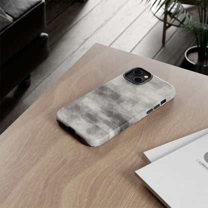 Stylish Phone Case for Tough Protection, Marble Grey Design, Customizable Gift for Her, Unisex Mobile Accessory, Birthday Present, [...] - TRV