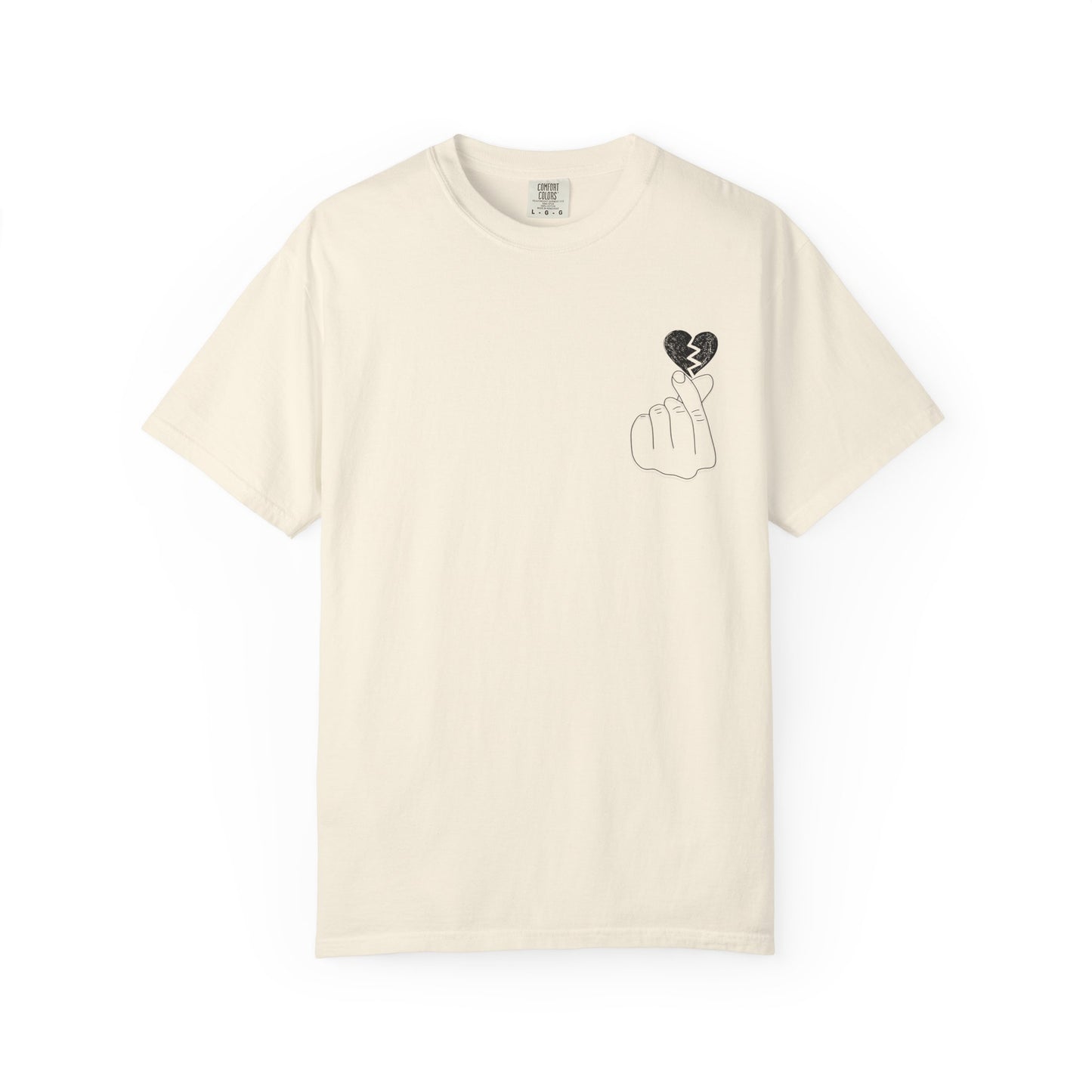Heartbreak Unisex Garment-Dyed T-Shirt - Trendy Casual Tee for Self-Expression