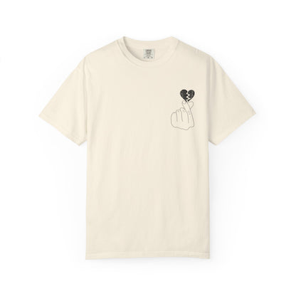 Heartbreak Unisex Garment-Dyed T-Shirt - Trendy Casual Tee for Self-Expression