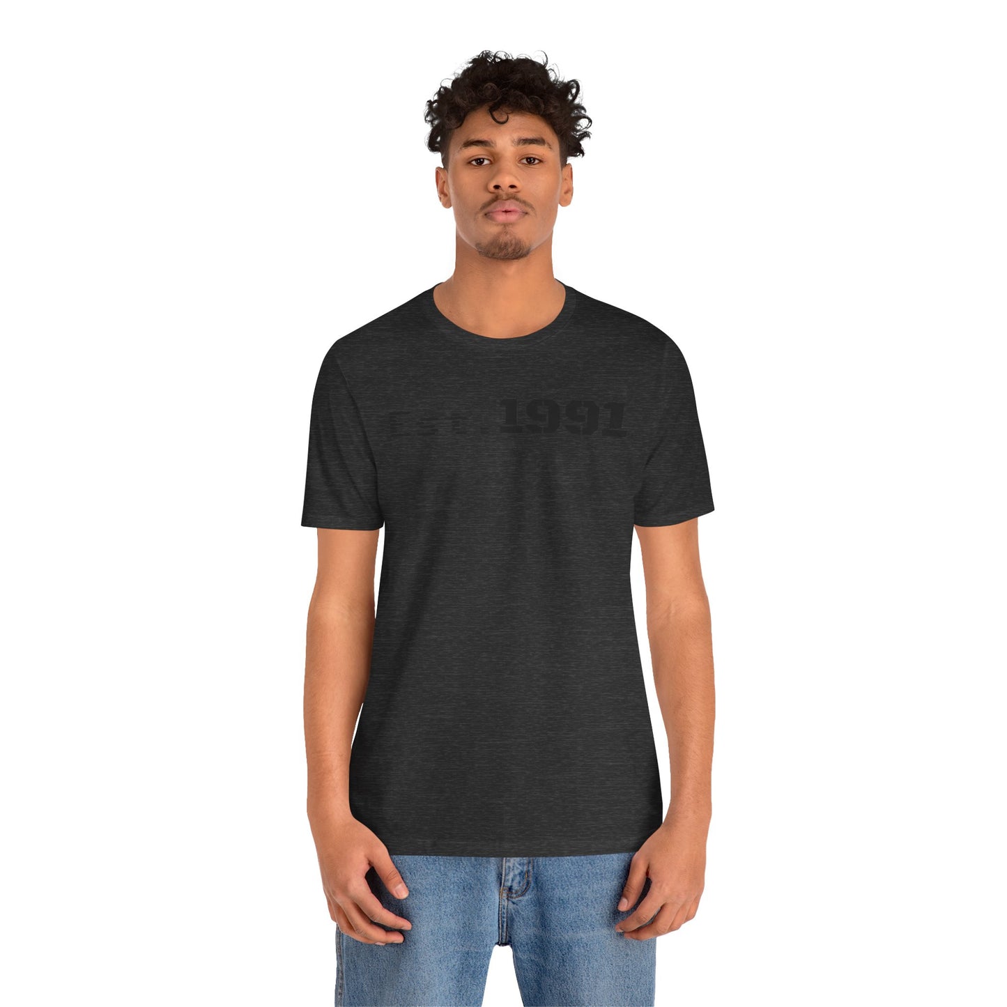Established 1991 Unisex Jersey Tee | Vintage Anniversary Gift | Casual Wear, Birthday Shirt, Retro Style, Statement Tee, Gift for Him/Her - TRV