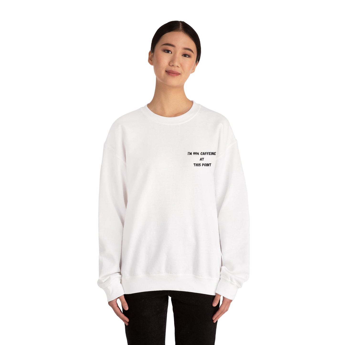Caffeine Lover's Crewneck Sweatshirt | Unisex Heavy Blend - TRV