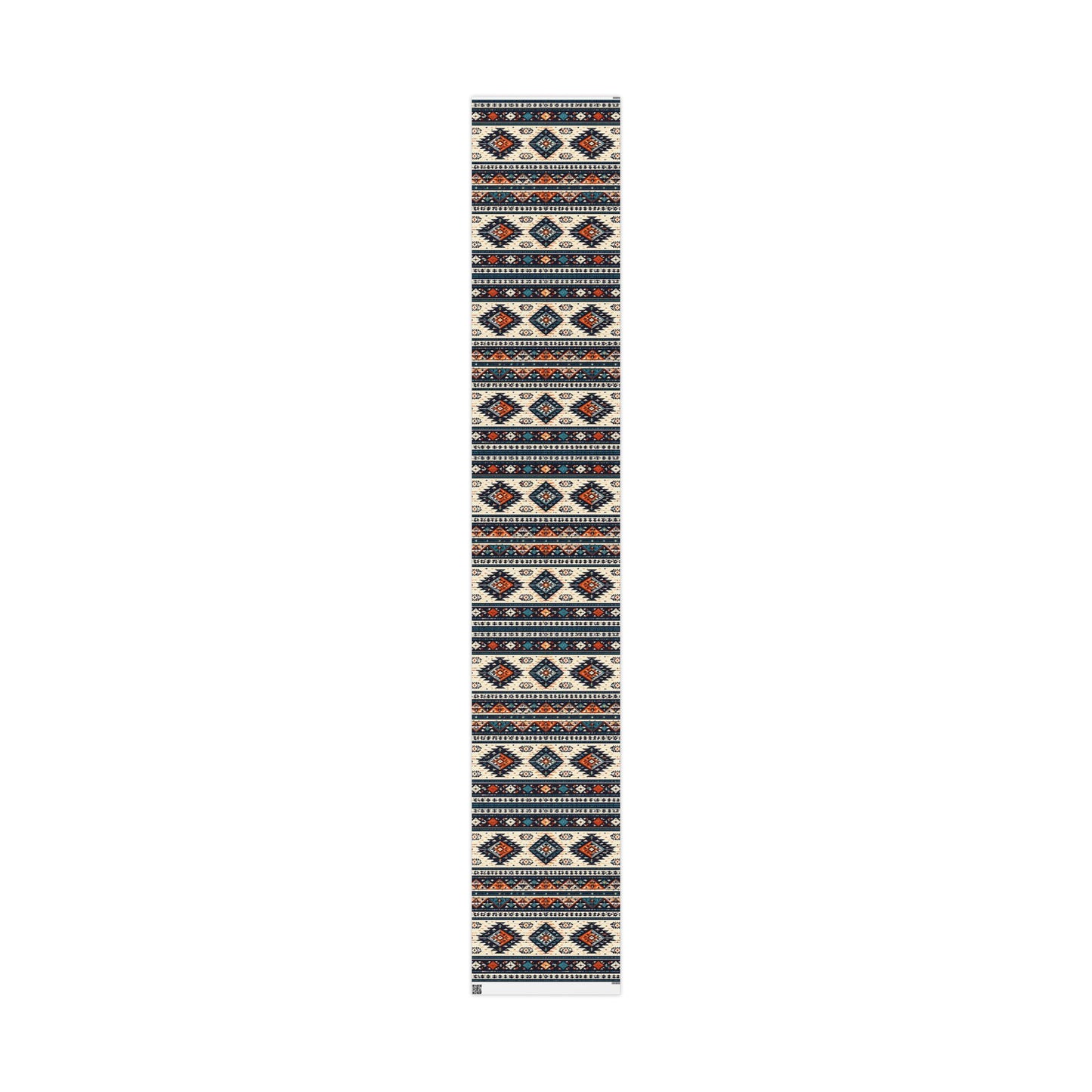Southwestern Aztec Pattern Wrapping Paper Roll — Rustic Tribal Gift Wrap