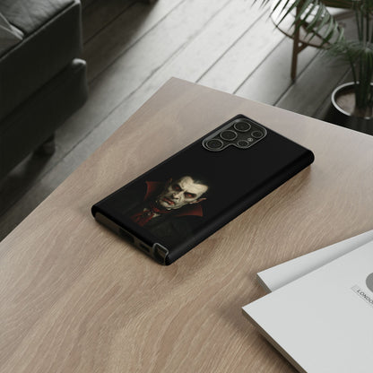 Vampire Phone Case - Tough Cases for Halloween, Gothic Decor, Gifts for Horror Fans, Spooky Accessories, Unique Cellphone Cover - TRV