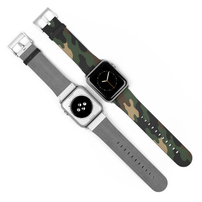 Camouflage Watch Band - Stylish Camo Wrist Strap for Outdoor Lovers, Perfect Gift for Adventurers, Fitness Enthusiasts, Casual Everyday Use - TRV