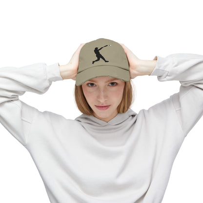 Baseball Hat for Everyday Wear, Perfect Gift for Athletes, Relaxed Fit Cap, Cool Headwear - TRV