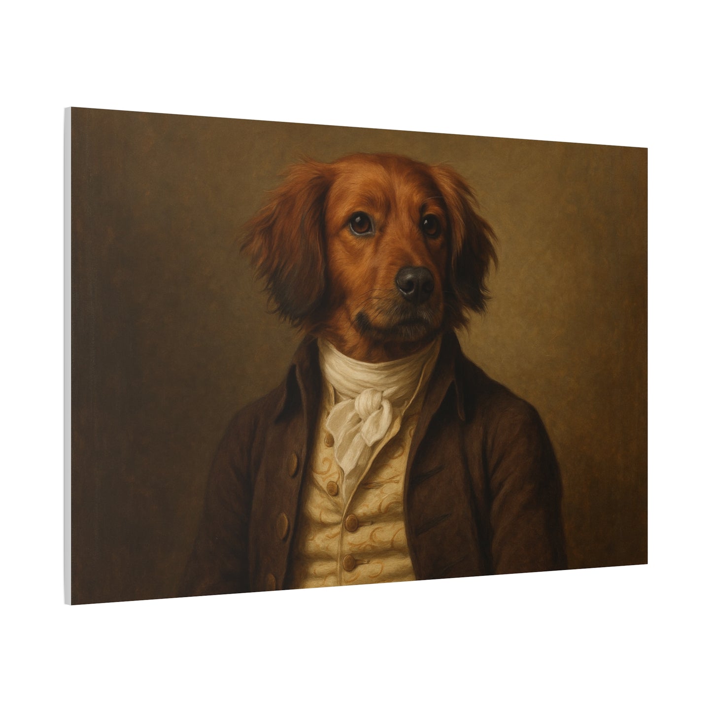 Regal Dog Portrait Matte Canvas - TRV