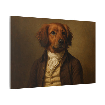 Regal Dog Portrait Matte Canvas - TRV