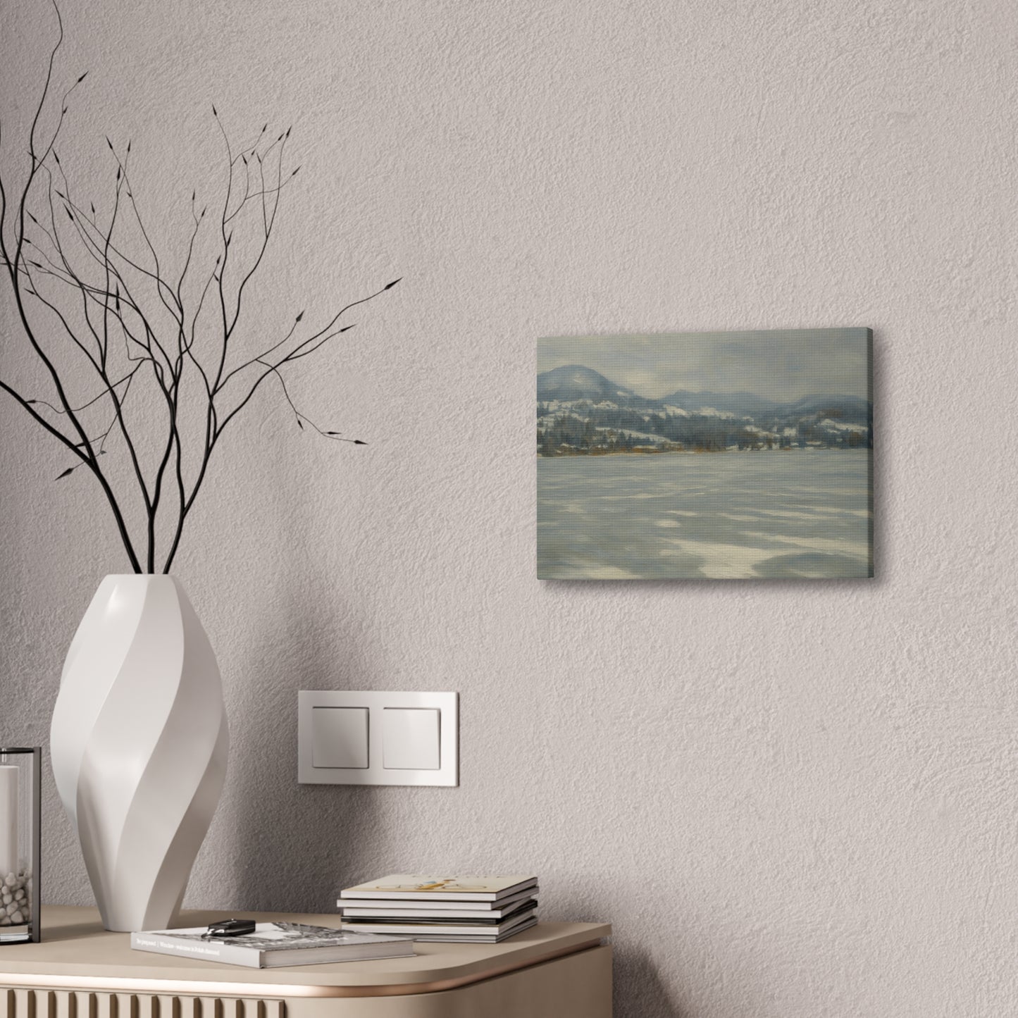 Serene Landscape Canvas Art - Tranquil Wall Decor for Home or Office