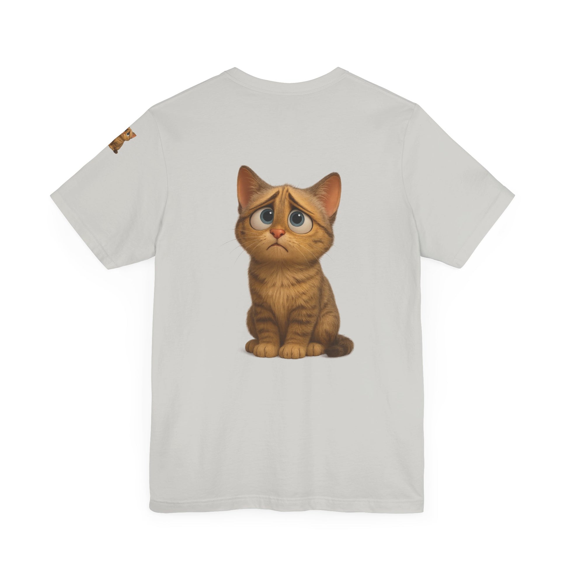 Adorable Cat Graphic Tee, Cute Pet Lover Shirt, Animal Lover Gift, Funny Cat Apparel, Birthday, Christmas, Everyday Use - TRV