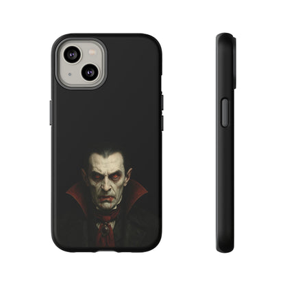 Vampire Phone Case - Tough Cases for Halloween, Gothic Decor, Gifts for Horror Fans, Spooky Accessories, Unique Cellphone Cover - TRV