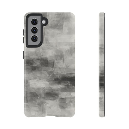 Stylish Phone Case for Tough Protection, Marble Grey Design, Customizable Gift for Her, Unisex Mobile Accessory, Birthday Present, [...] - TRV