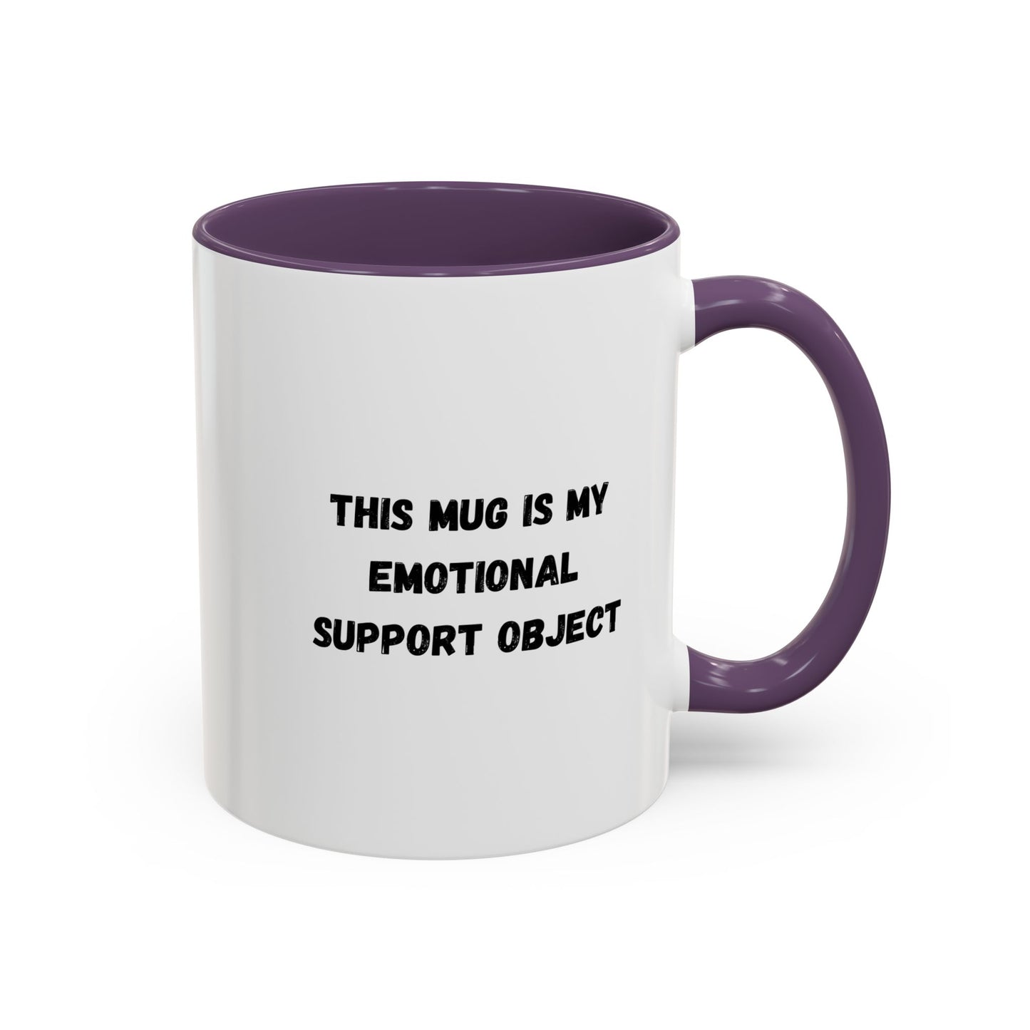 Emotional Support Coffee Mug, Funny Gift for Coffee Lovers, Unique Office Mug, Self-Care Gift, Cute Ceramic Mug