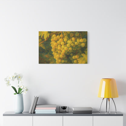 Yellow Grape Cluster Canvas - TRV