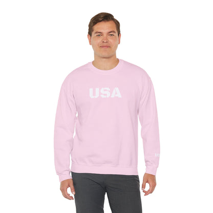 Cozy USA Unisex Crewneck Sweatshirt | Perfect Layering Piece for Every Season | Great Gift for Him/Her | Trendy Style for Casual Outings