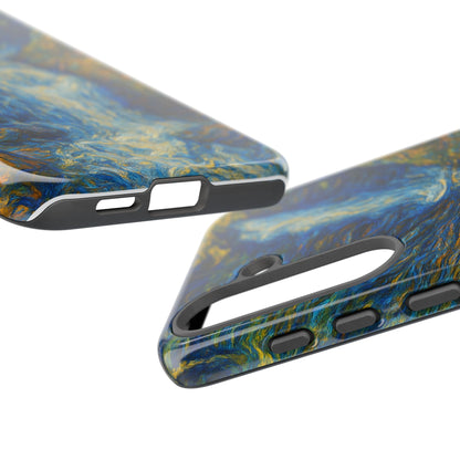 Artistic Phone Case - Waterfall Design, Unique Gift, Phone Accessory, Nature Lover, Original Artwork - TRV