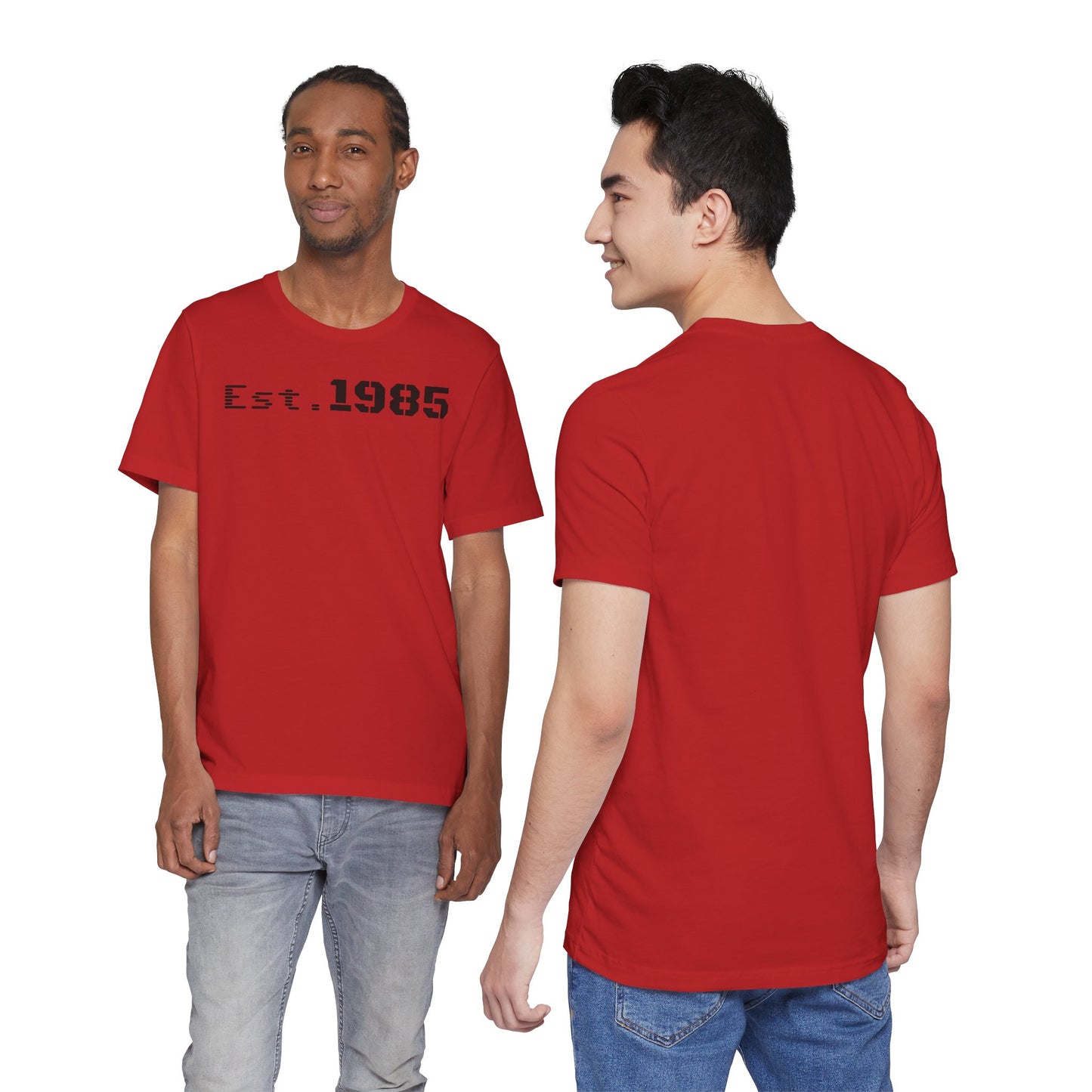 Est. 1985 Vintage Unisex Tee, Retro Birthday T-Shirt, Perfect Gift for 1980s Lovers, Casual Apparel, Timeless Style